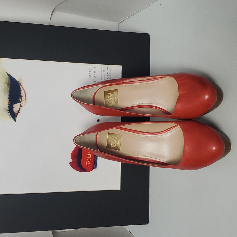 Dolce VITA Double Platform Red Heels